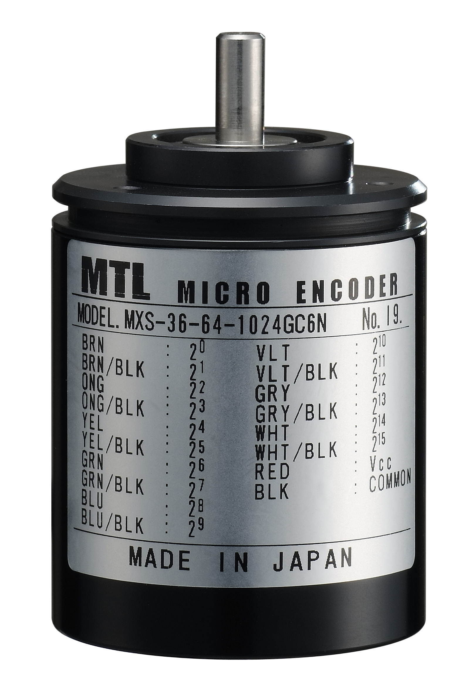 日本進(jìn)口mtl機(jī)械式多旋轉(zhuǎn)絕對值編碼器MXS-36